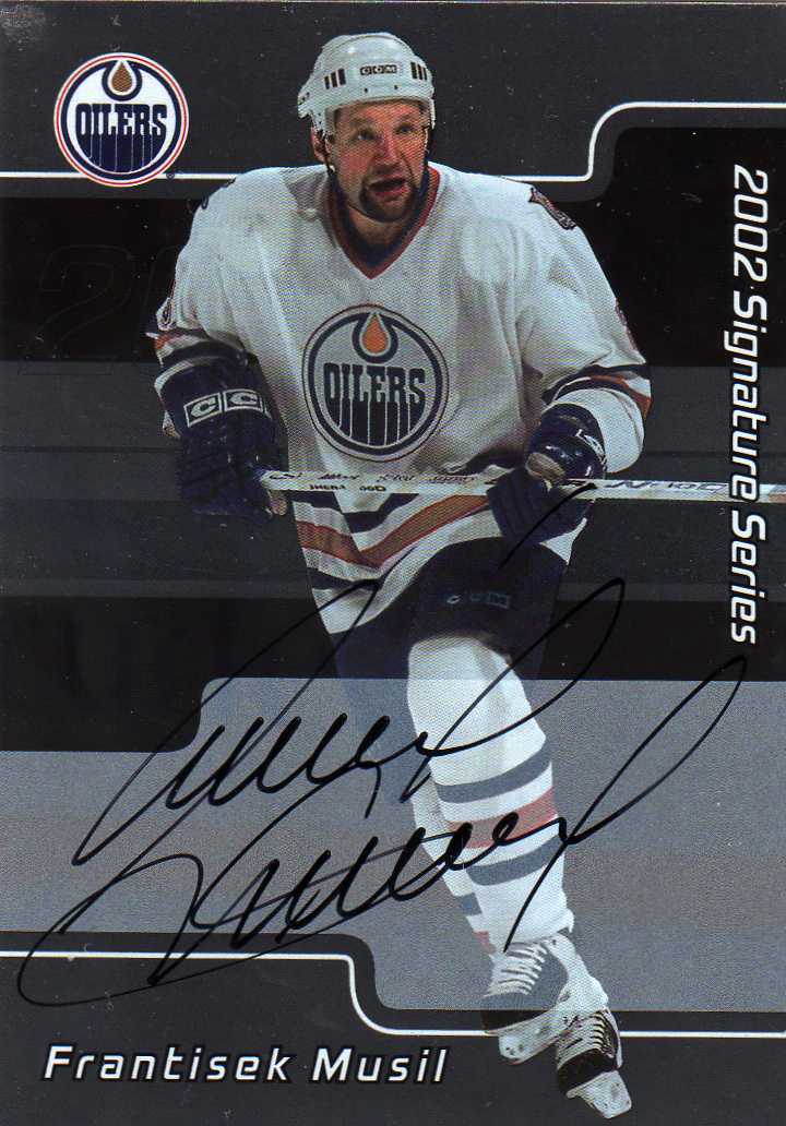 2001-2002 BAP Sinature Autograph č.099 Musil František