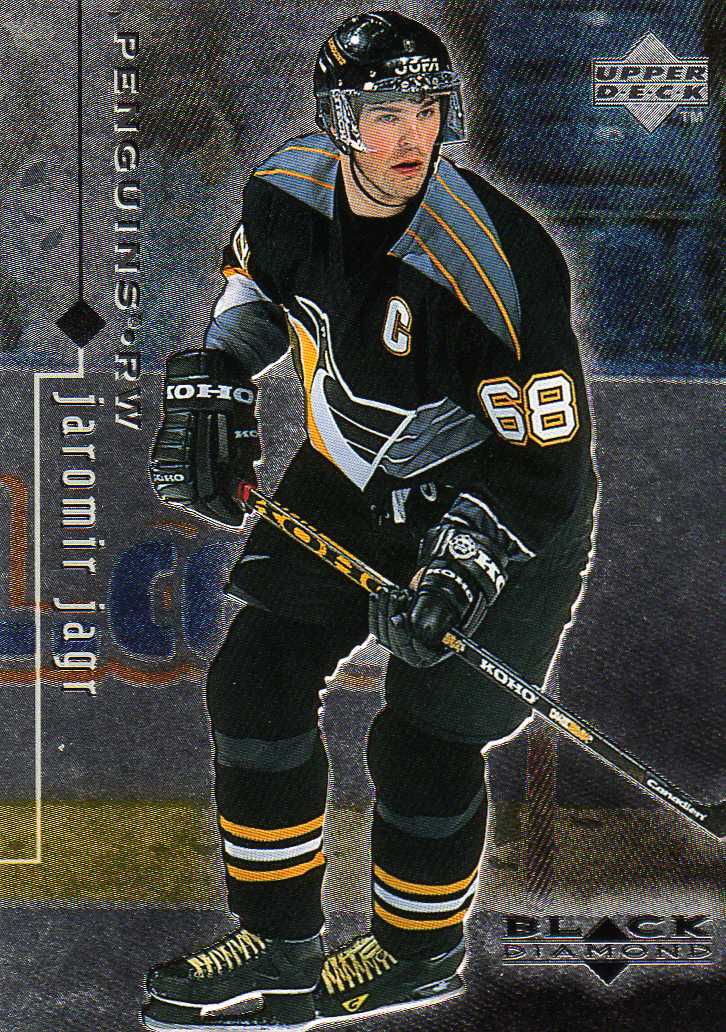 1998-1999 UD Black Diamond č.69 Jágr Jaromír