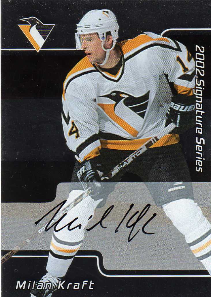 2001-2002 BAP Sinature Autograph č.167 Kraft Milan