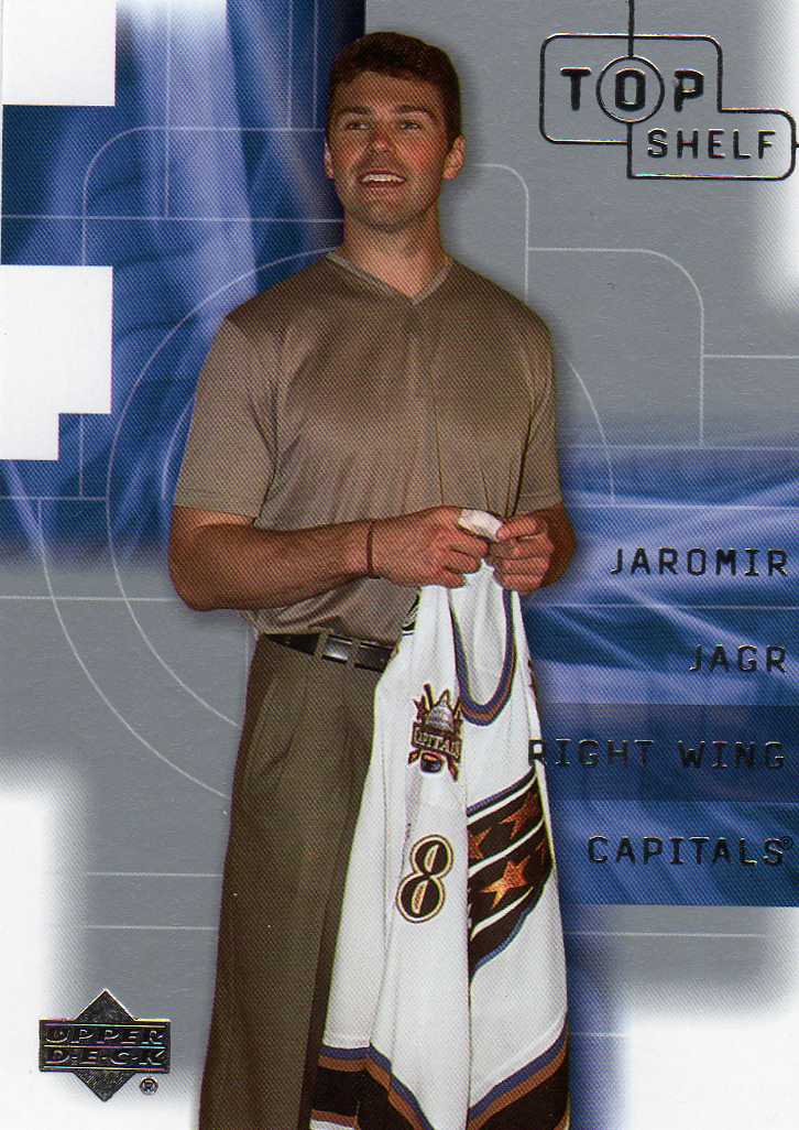 2001-2002 ud Top Shelf č.45 Jágr Jaromír