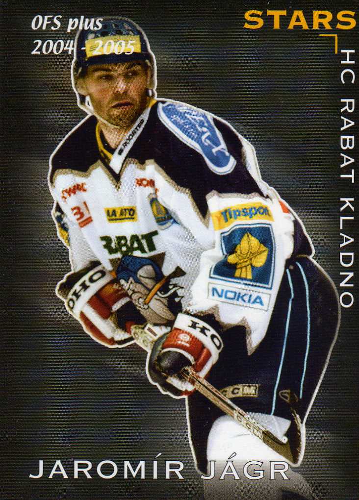 2004-2005 OFS Plus Stars č.J03 Jaromír Jágr