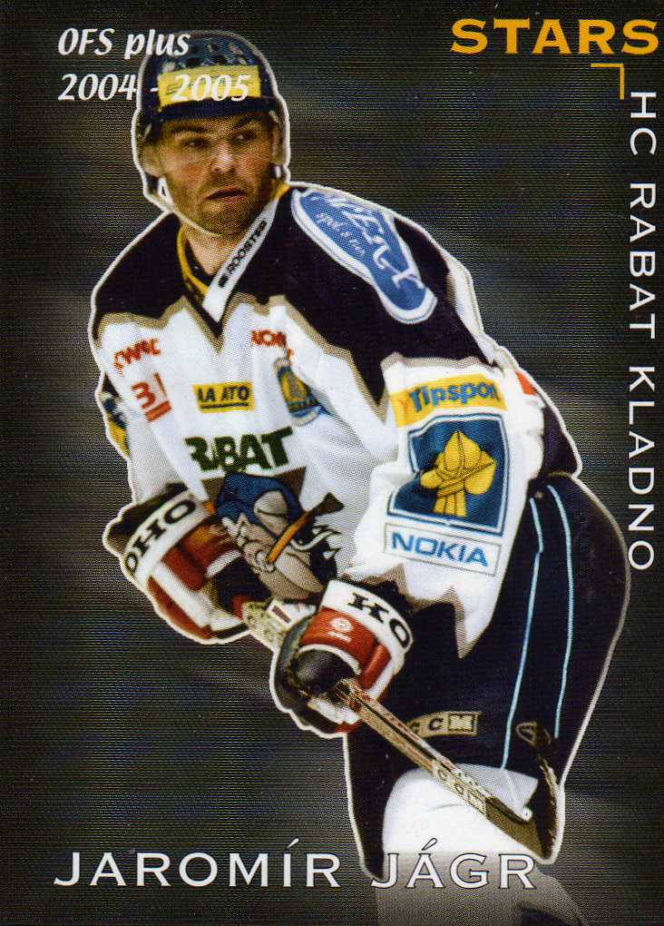 2004-2005 OFS Plus Stars č.J03 Jaromír Jágr