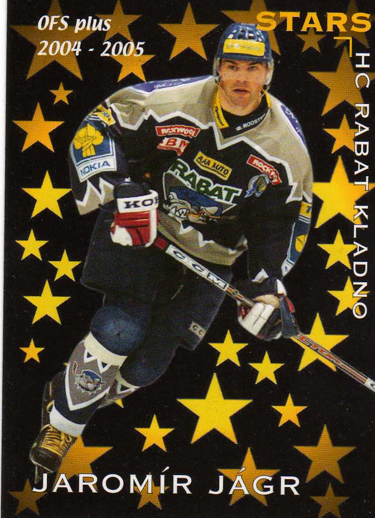 2004-2005 OFS Plus Stars Jaromír Jágr č.J01