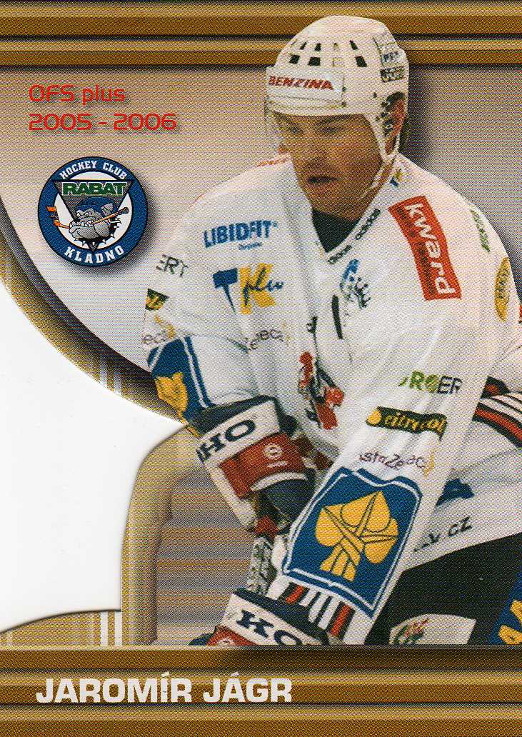 2005-2006 OFS Plus Tipsport Extraliga Die Cuts č.NH02 Jágr Jaromír