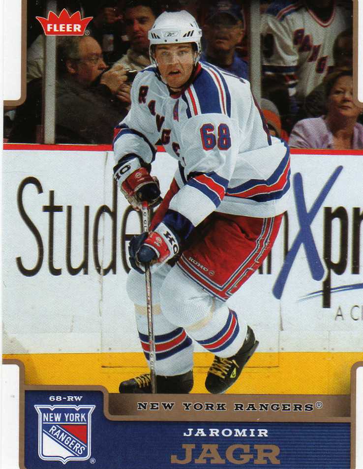 2006-2007 Fleer č.127 Jágr Jaromír