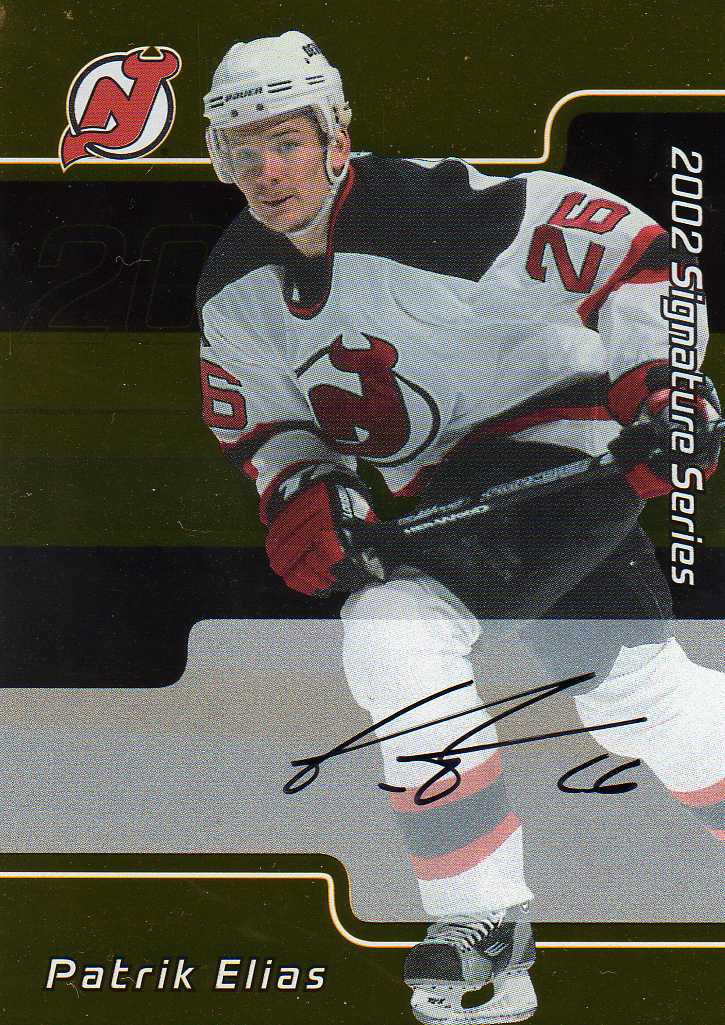 2001-2002 BAP Sinature Autograph Gold č.189 Eliaš Patrik