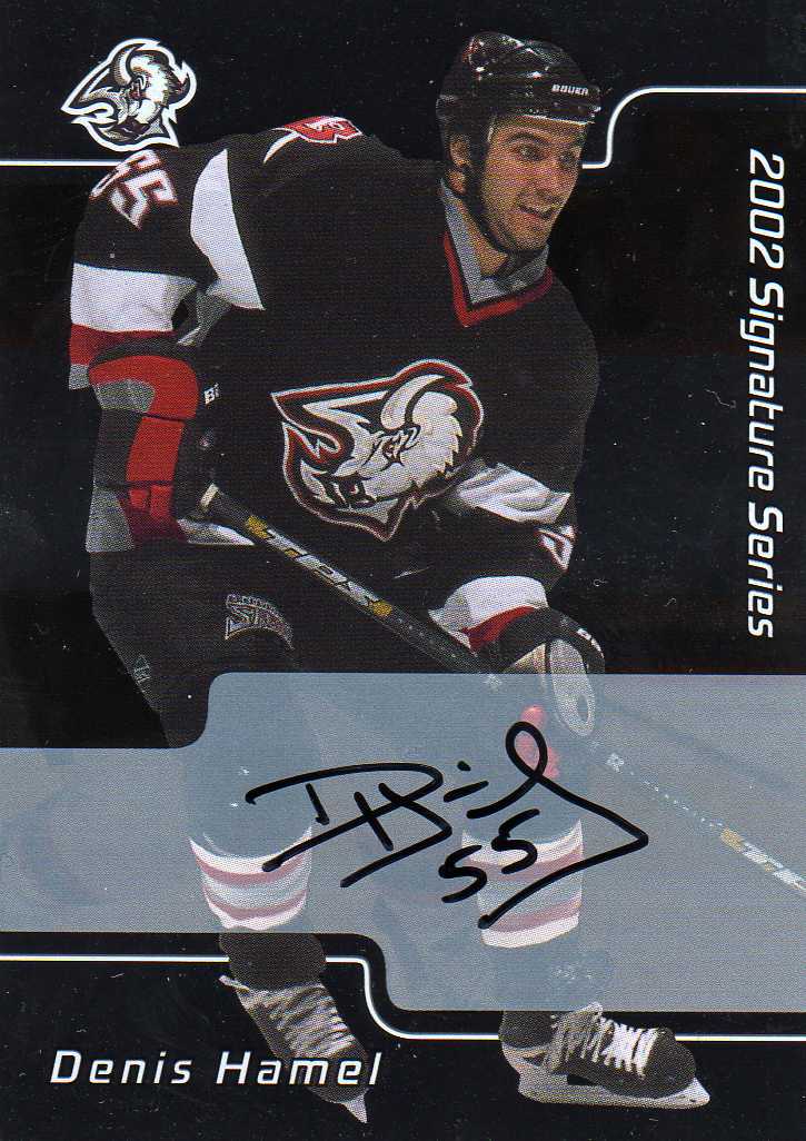 2001-2002 BAP Sinature Autograph č.031 Hamel Denis