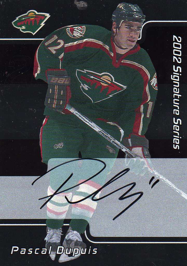 2001-2002 BAP Sinature Autograph č.236 Dupuis Pascal