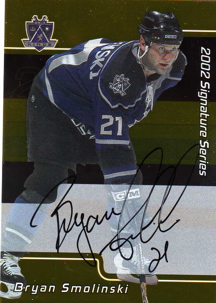 2001-2002 BAP Sinature Autograph Gold č.134 Smolinski Bryan