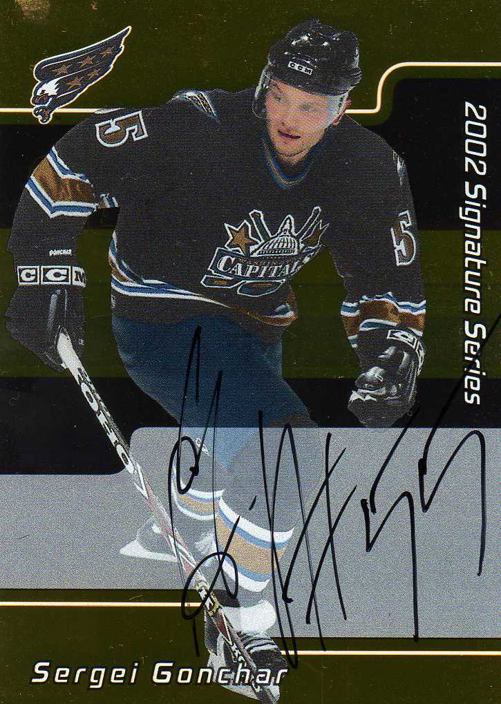 2001-2002 BAP Sinature Autograph Gold č.200 Gonchar Sergei