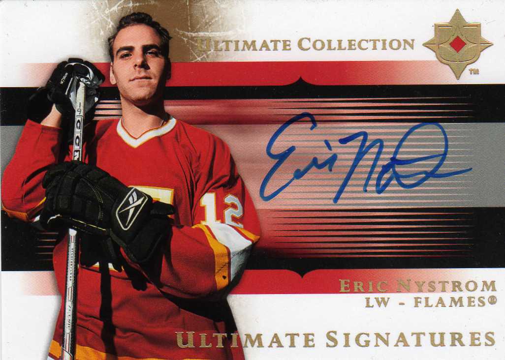 2005-2006 UD Ultimate Collection Ultimate Signatures č.US-EN Nystrom Erik