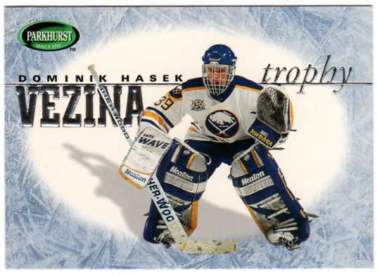 1995-1996 Parkhurst Vezina Trophy č.5 of 6 Hašek Dominik