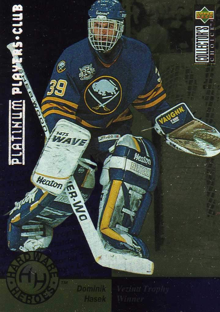 1995-1996 UD Collectors Choice Platinum Players Club č.394 Hašek Dominik