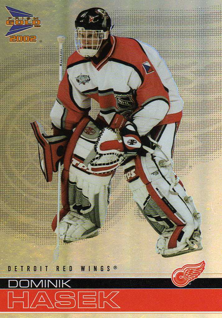 2001-2002 Pacific Prism Gold č.12 Hašek Dominik