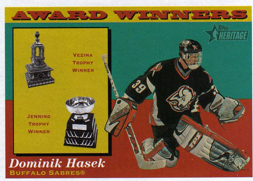 2001-2002 Topps Heritage č.135 Hašek Dominik