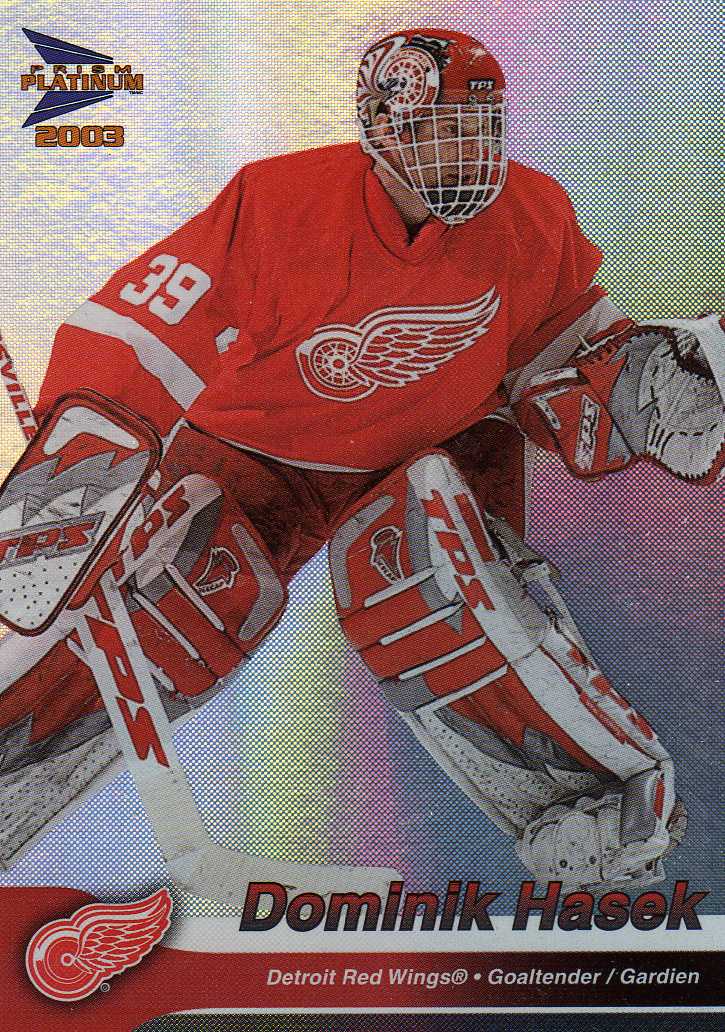 2002-2003 Pacific Prism Platinum č.11 Hašek Dominik