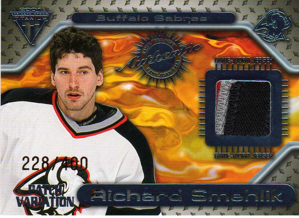 2000-2001 PS Titanium Game Gear Patch č.62 Šmehlík Richard (228-400)
