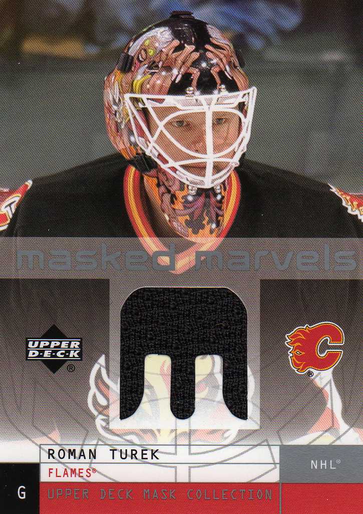 2002-2003 UD Mask Collection Masked Marvels č.MM-RT Turek Roman