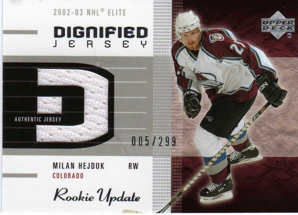 2006-2007 SPx Winning Materials č.WM-HE Hejduk Milan (005-299)