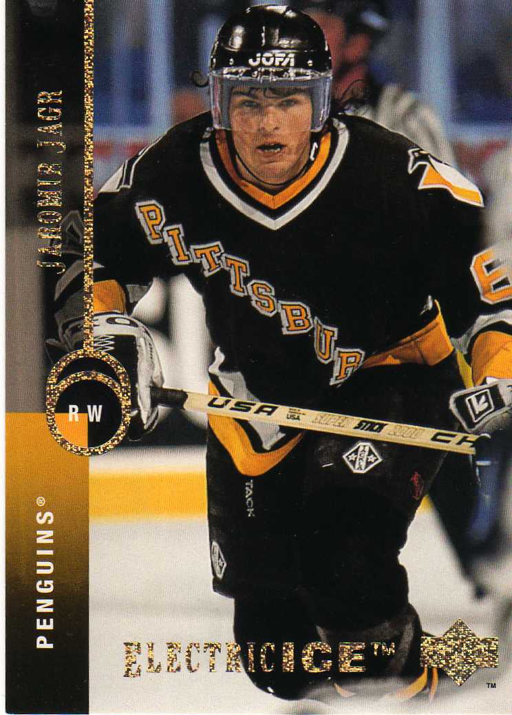 1994-1995 UD Eletric Ice č.93 Jágr Jaromír