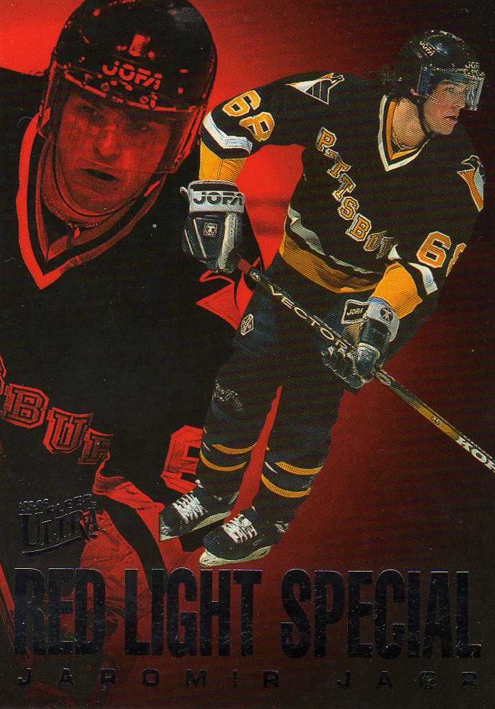 1995-1996 Fleer Ultra Red Light Special č.4 of 10 Jágr Jaromír