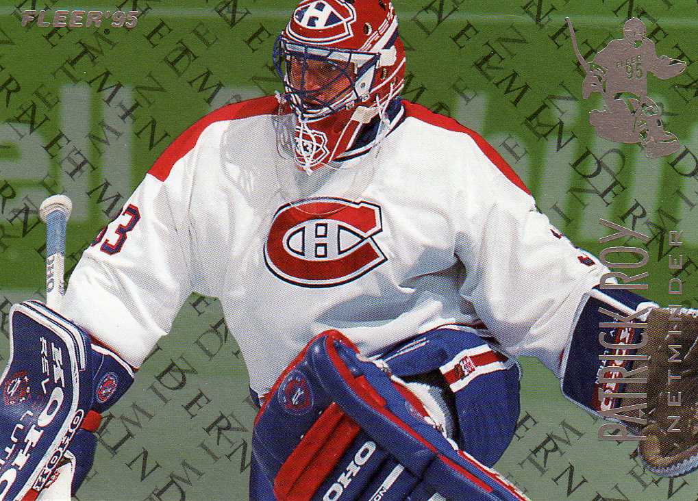 1994-1995 Fleer Netminder č.9 of 10 Roy Patrick