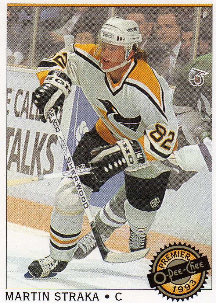 1992-1993 O-Pee-Chee Premier č.21 Straka Martin