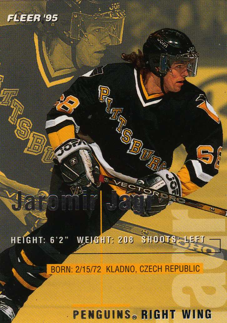 1994-1995 Fleer č.163 Jágr Jaromír