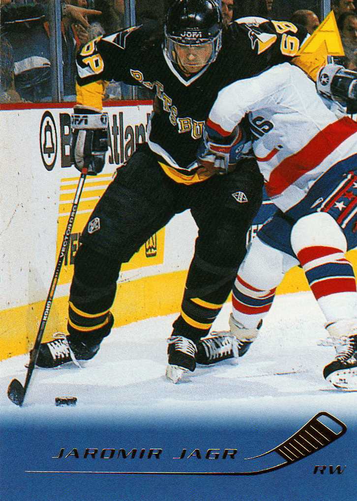 1995-1996 Pinnacle č.11 Jágr Jaromír