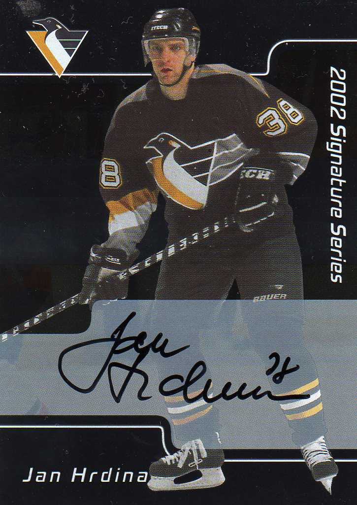2001-2002 BAP Sinature Autograph č.023 Hrdina Jan