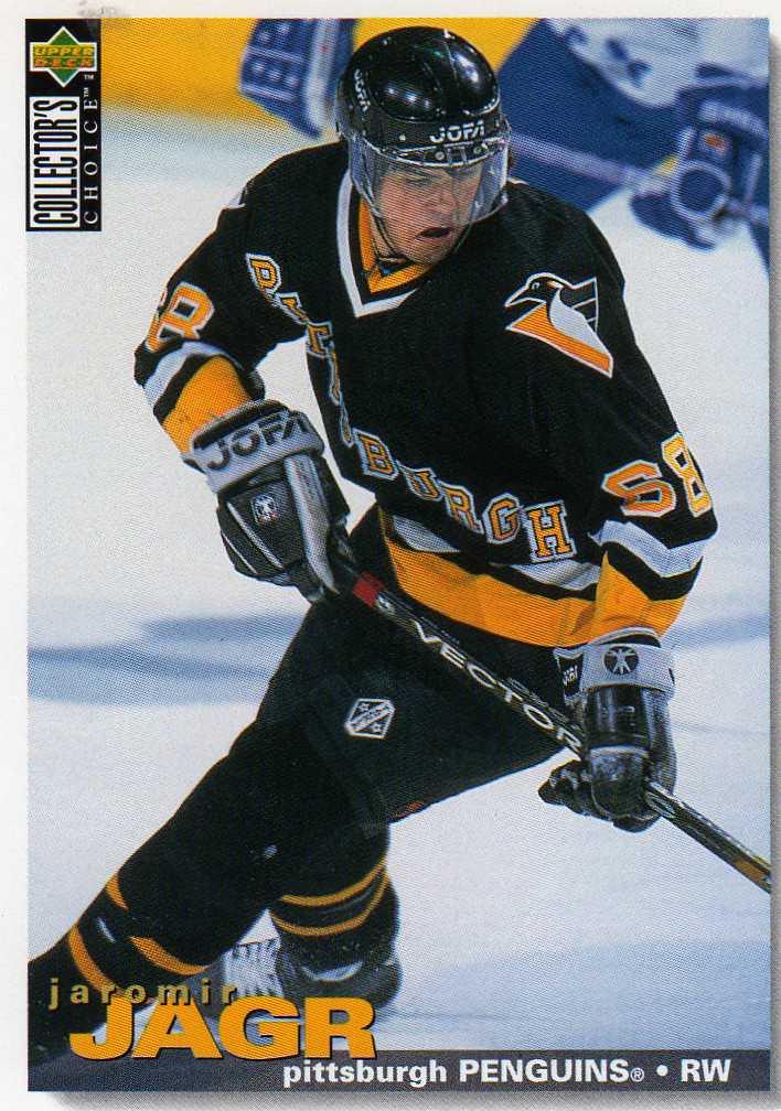 1995-1996 UD Collector Choice č.127 Jágr Jaromír