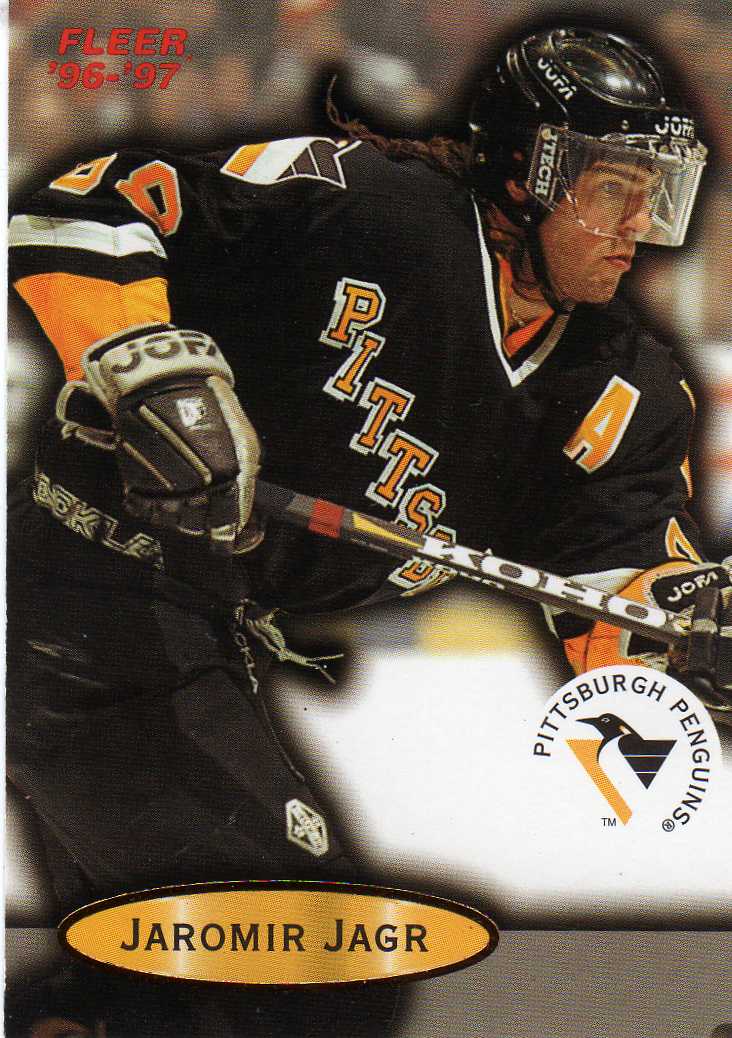 1996-1997 Fleer č.86 Jágr Jaromír